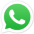 Logo de WhatsApp. Es un ícono de un cuadro de texto y un teléfono sobre un fondo verde claro.