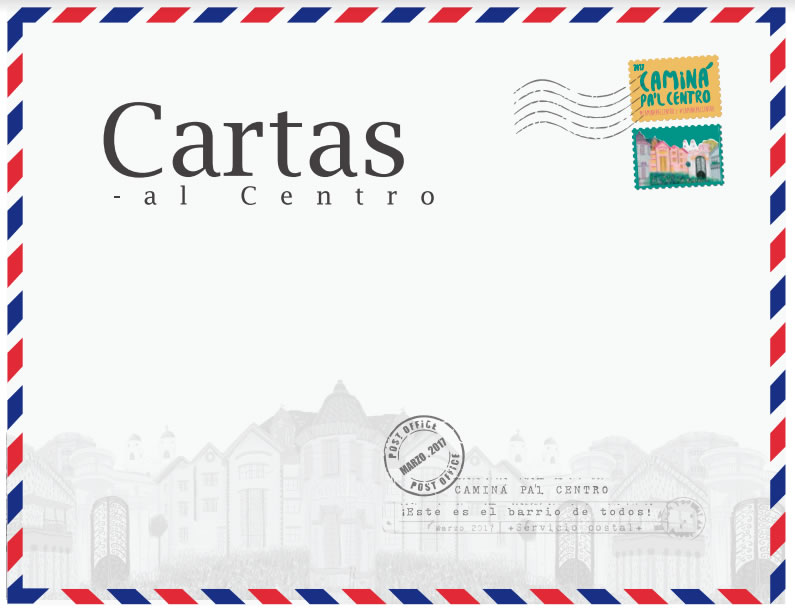 cartas al centro