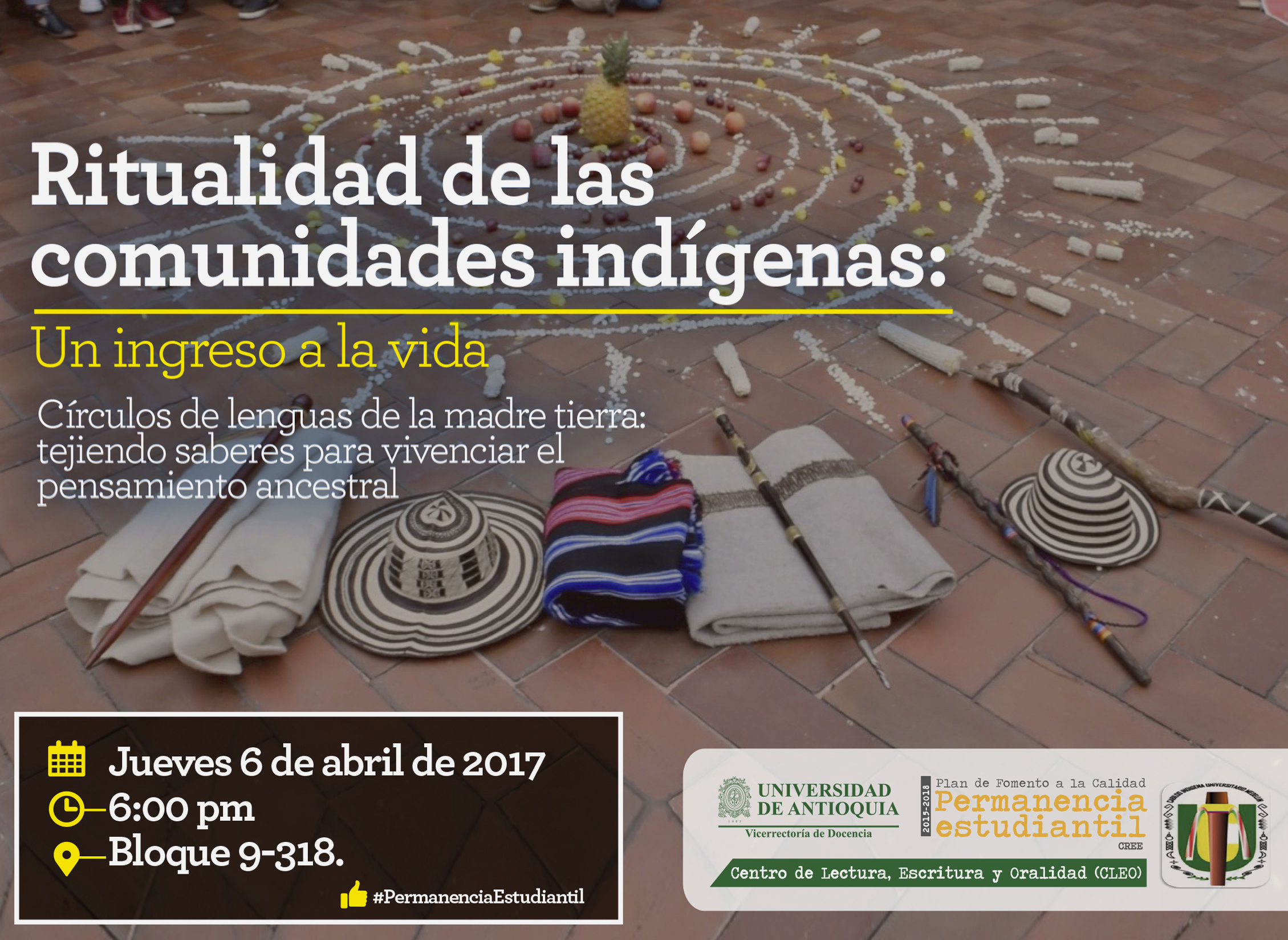mándala realizado con vestimentas y accesorios indígenas. mándala realizado con vestimentas y accesorios indígenas.