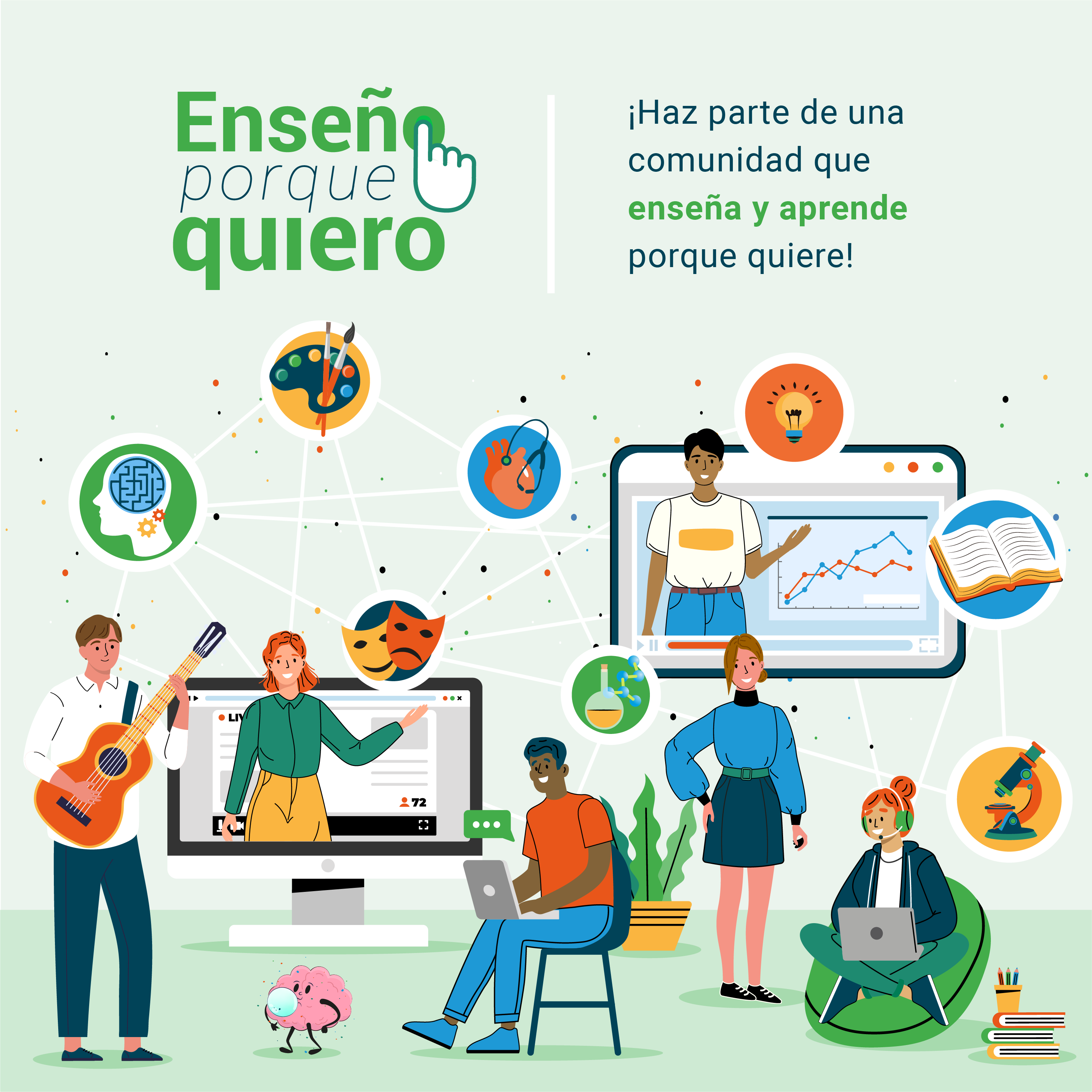 Invitación a ser ponente Enseño porque quiero