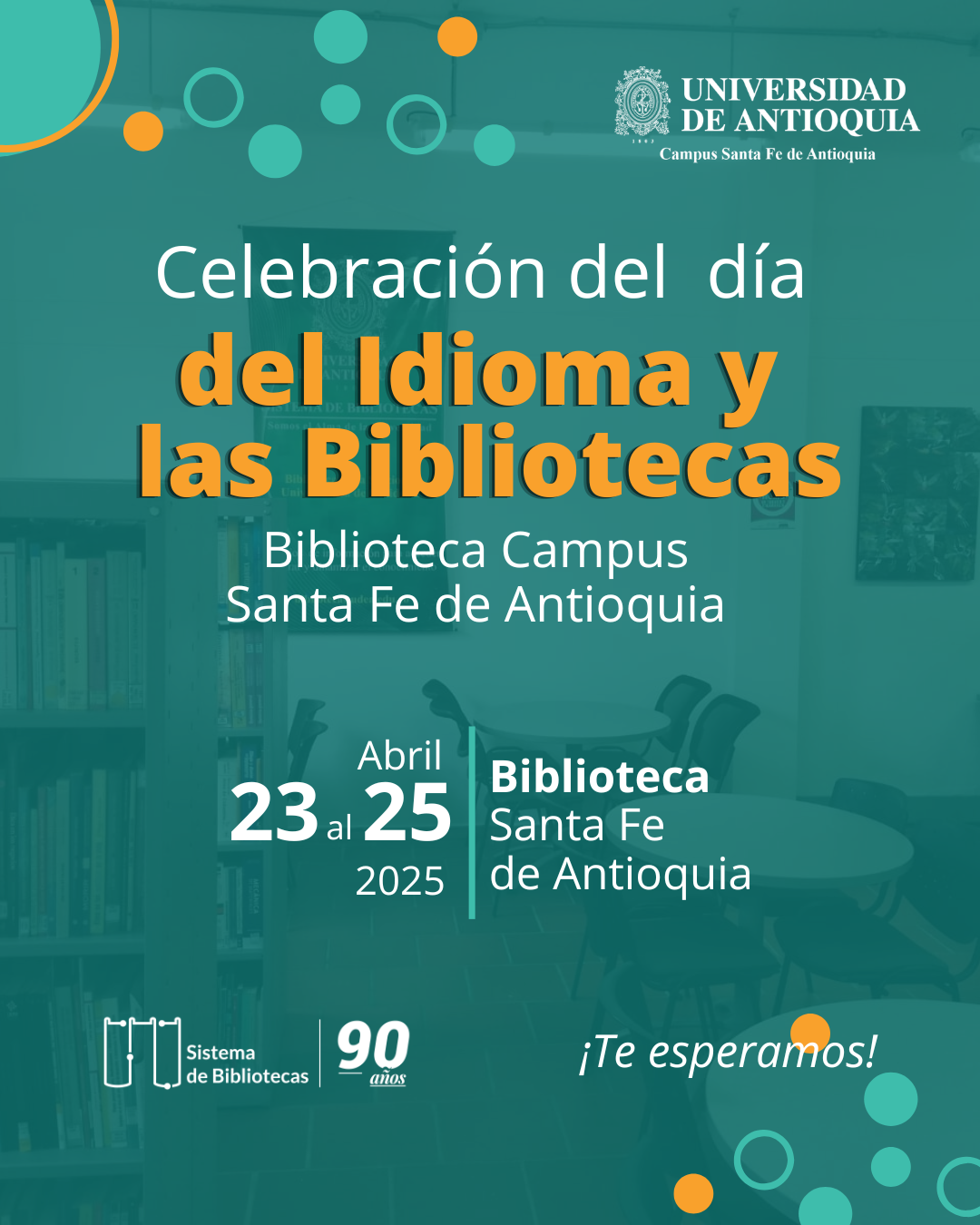 Tarjeta de invitación al evento
