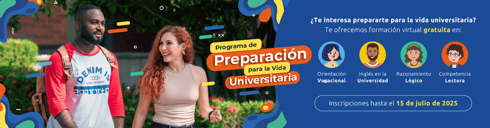 Programa de preparación para la vida universitaria 