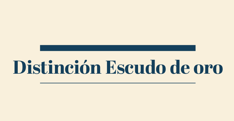 Escudo de Oro para el maestro Luis Fernando Peláez