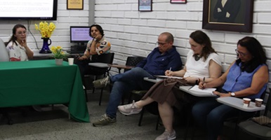 Foto del Centro de Investigación de la Facultad de Derecho y Ciencias Políticas