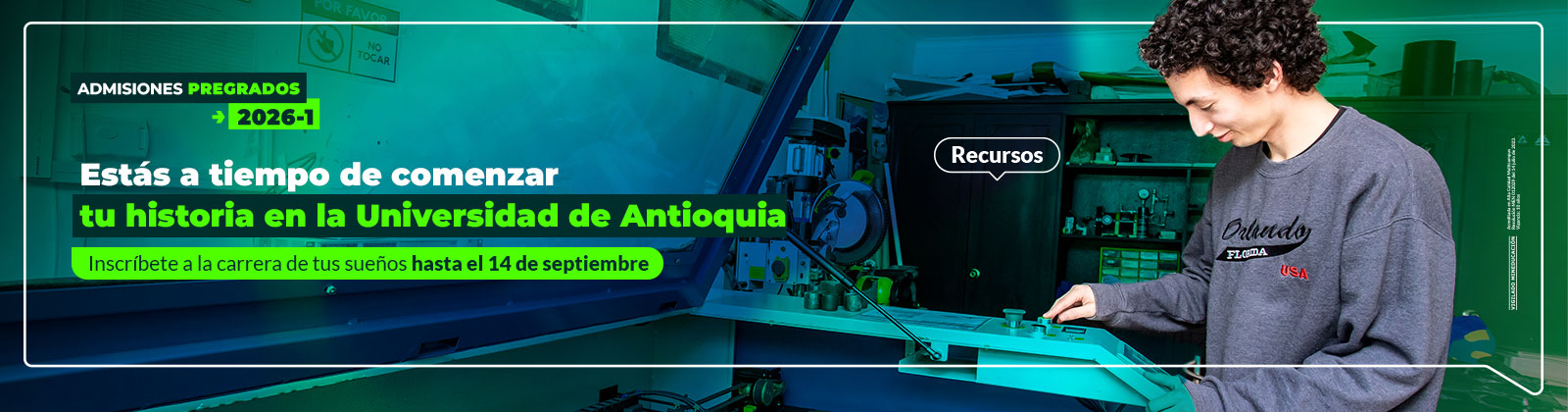 Composición gráfica con fondo difuminado y una científica en primer plano