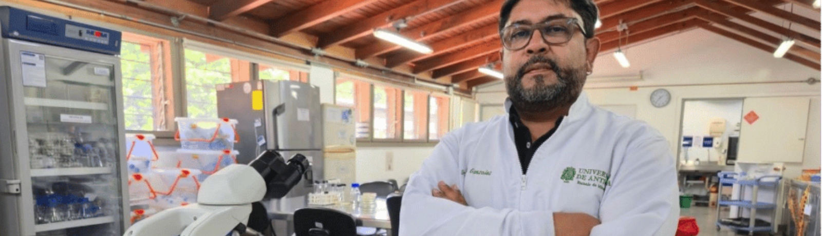Ángel González Marín, the UdeA researcher who seeks to improve women's health
