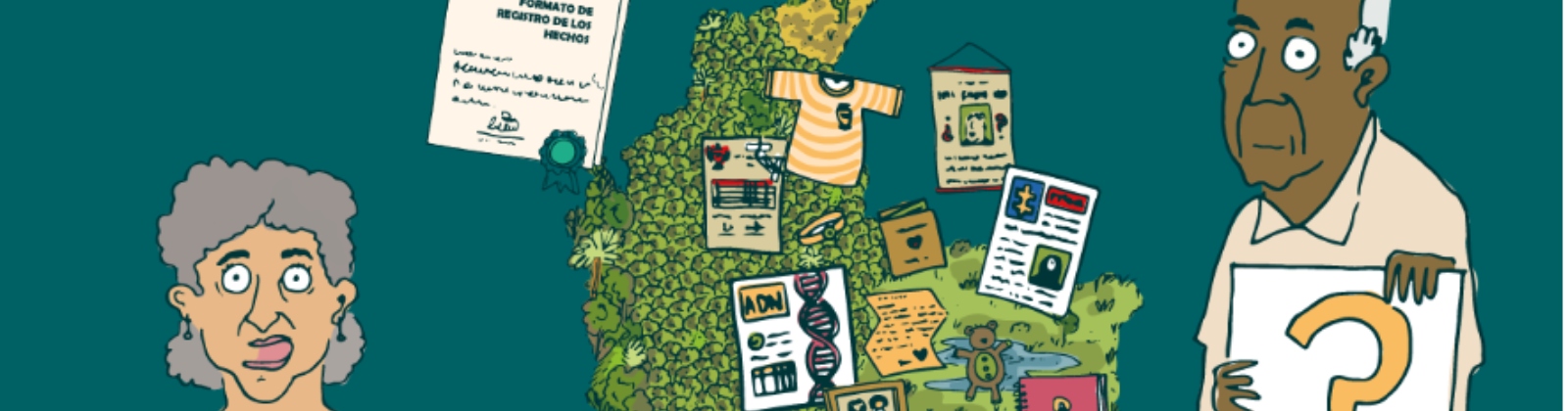 Routes and files to guide the search in the midst of the conflict