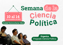 Botón de la Semana de la Ciencia Política 2025