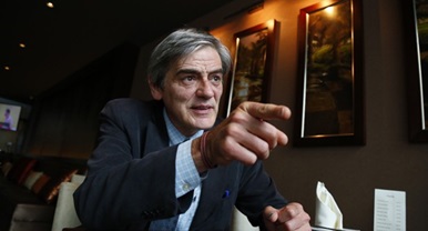 Foto del profesor Federico Andreu Guzmán tomada de Amnistia Internacional