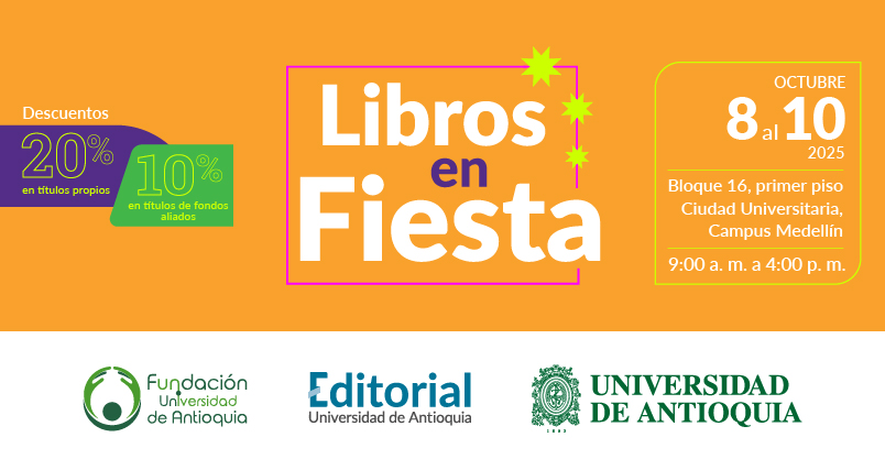 Invitación a Libros en Fiesta (Del 08 al 10 de octubre de 2025 en el bloque 16 de Ciudad Universitaria)