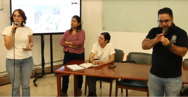 Foto de la inducción profesoral