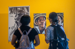 Retratos de la serie Yuruparí se exhiben en la UdeA