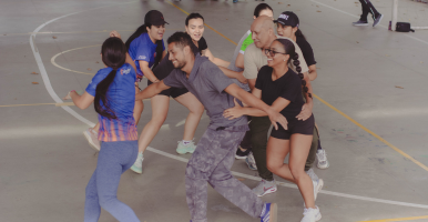 Juegos Predeportivos para la re-creación de la paz