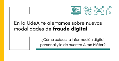 Imagen que hace una alerta para no caer en un fraude de estafadores digitales