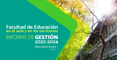 Tres íconos de siluetas de personas y una mano señalando al ícono de la mitad.