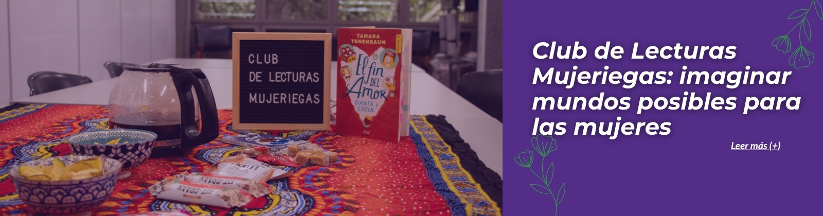 Club de Lecturas Mujeriegas: imaginar mundos posibles para las mujeres