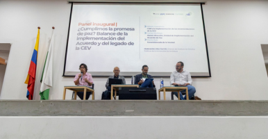 Implementación del acuerdo de paz, con notables saldos en rojo