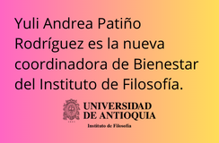 Nuevas coordinaciones en el Instituto de Filosofía