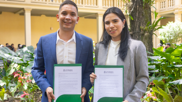 Microalgas, aguas residuales y biofertilizantes, la fórmula de Juan José y Paula