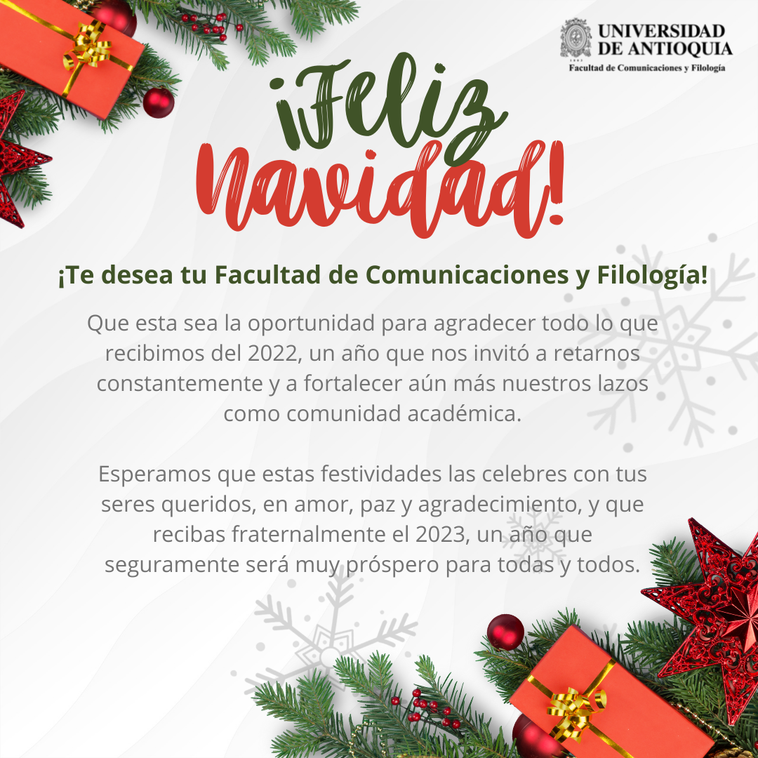 Mensaje de navidad