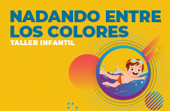 Taller infantil arte al campus: nadando entre colores