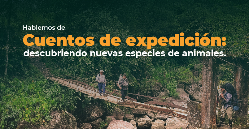 Hablemos de. Cuentos de expedición: descubriendo nuevas especies de animales