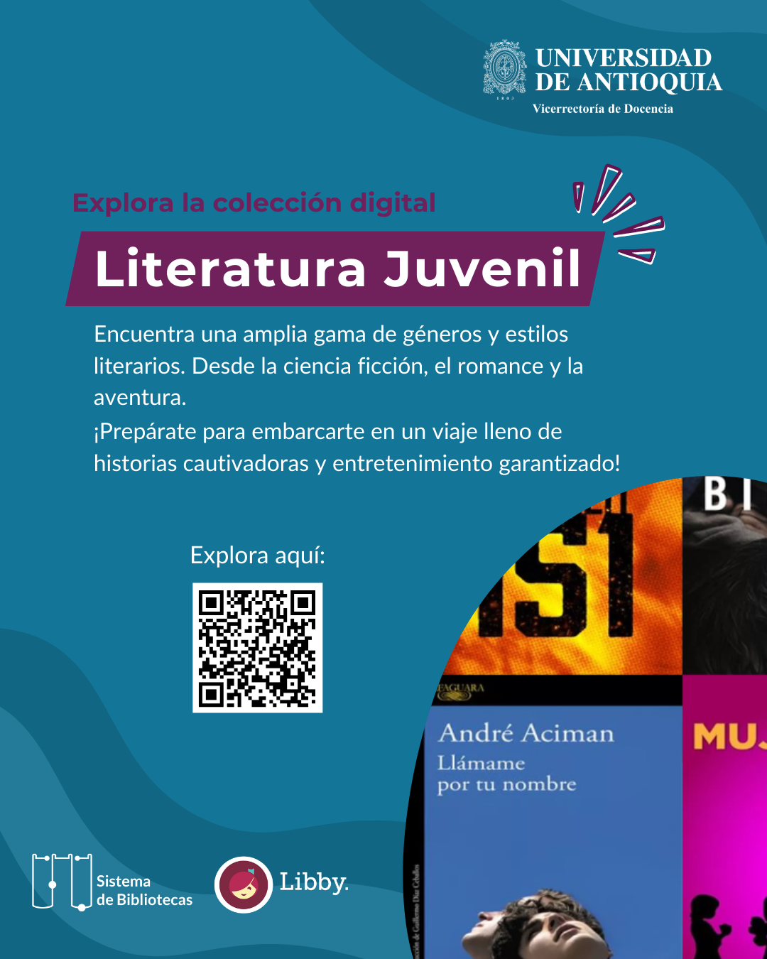 Imagen con título Literatura juvenil