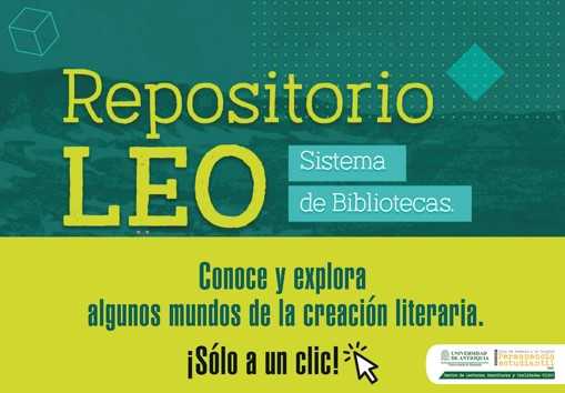 letrero “Repositorio LEO” con detales de acceso al repositorio.