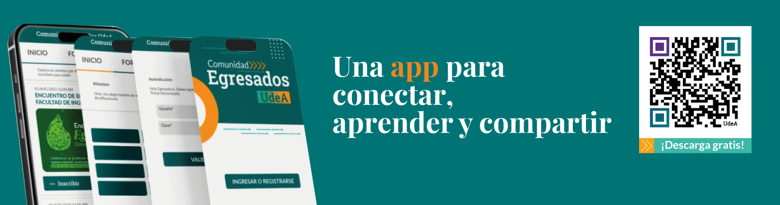 app de egresados udea para conectar y aprender