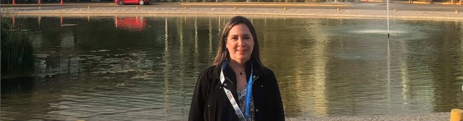 Foto de la profesora Carolina Vásquez