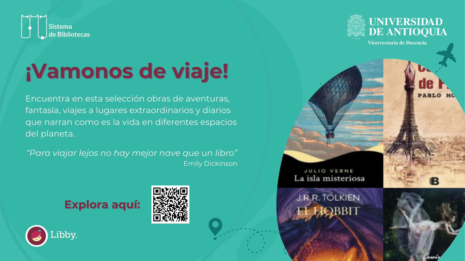 Tarjeta con Qr que direcciona a la colección de Libby Tarjeta con Qr que direcciona a la colección de Libby