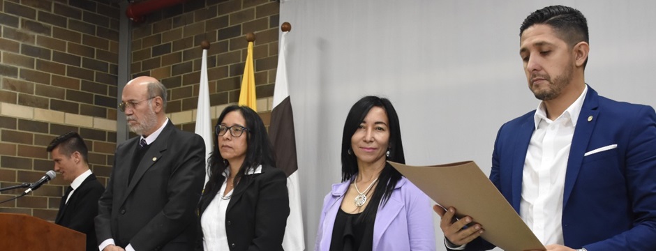 Acto de graduación en el campus El Carmen de Viboral