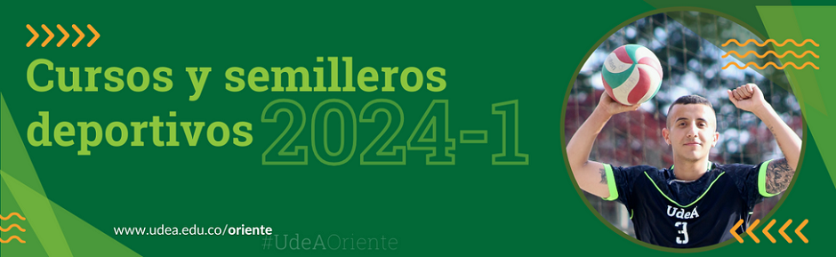Cursos y semilleros deportivos 2024-1