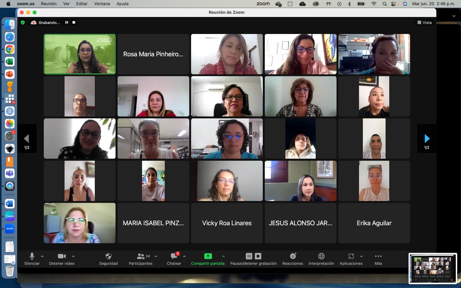 imagen de asistentes al curso