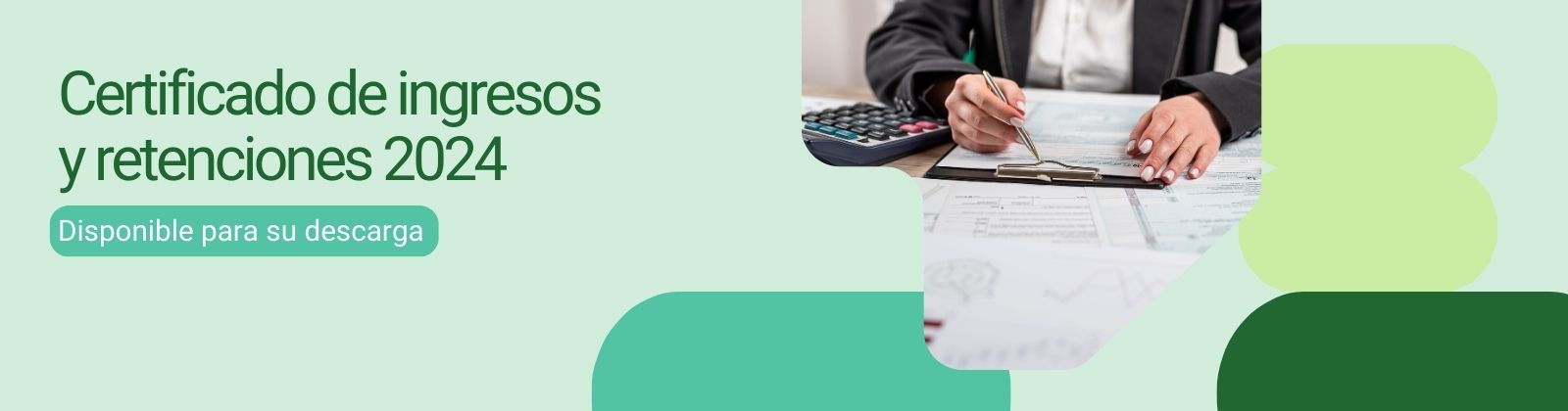 Descarga el certificado de ingresos y retenciones 2024