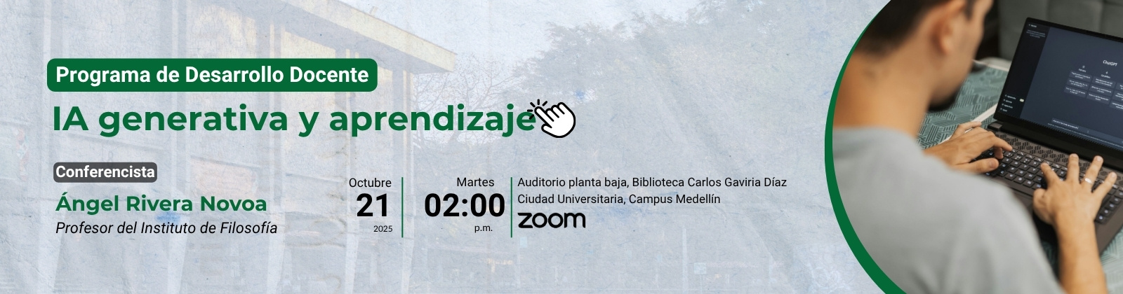 Conferencia IA generativa y aprendizaje