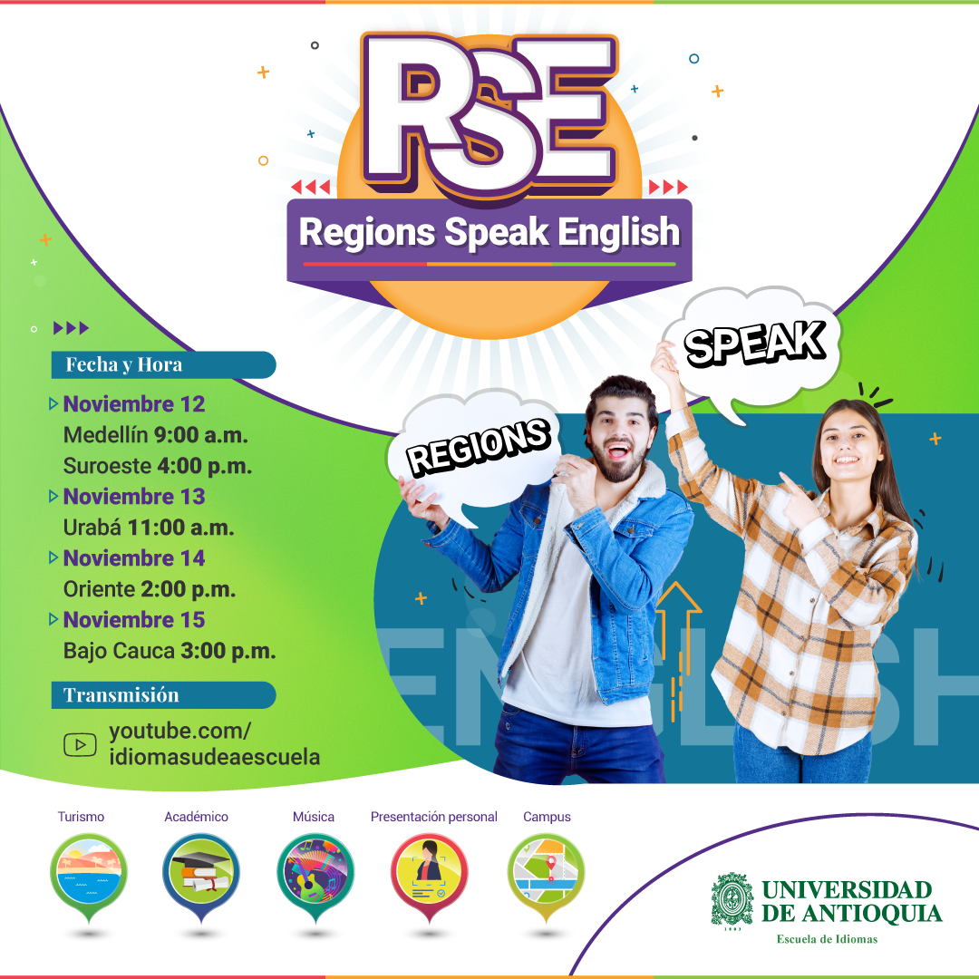Programación del Regions Speak English