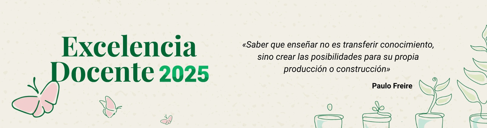 Excelencia docente 2025