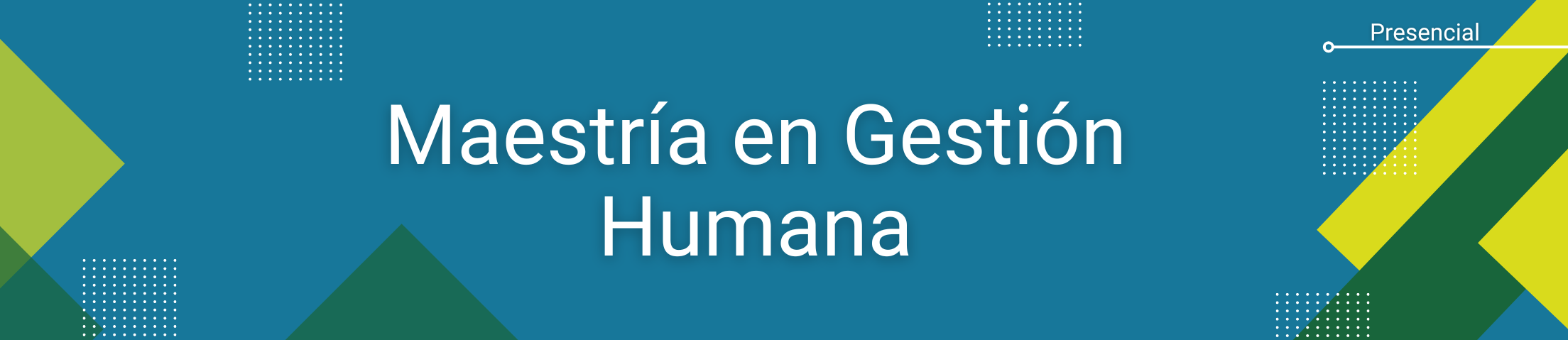 maestria en gestion humana