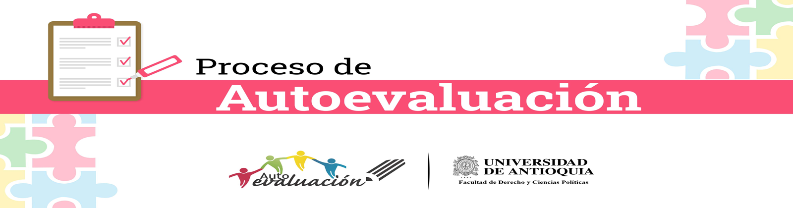 Banner del proceso de autoevaluación
