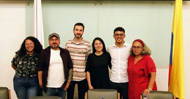 Foto deel evento en articulación con México
