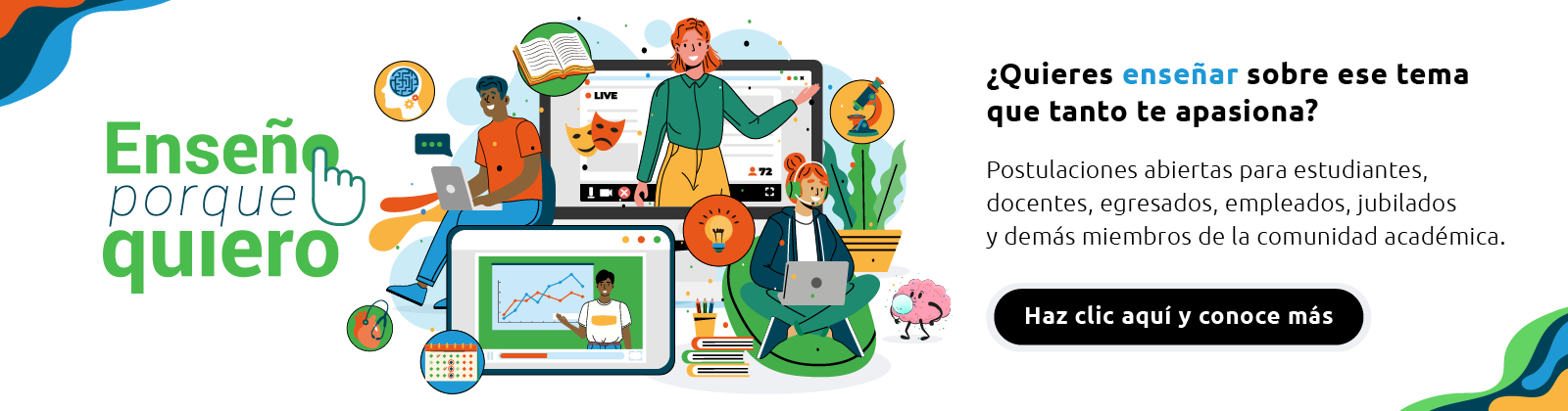 ¿Quieres compartir tu conocimiento o experiencia con más personas? ¡Tenemos un espacio para ti!