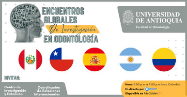 Cátedra abierta online 16 de mayo: "Innovaciones y desafíos en la adhesión a diversos sustratos" con el Dr. Cesar Villa