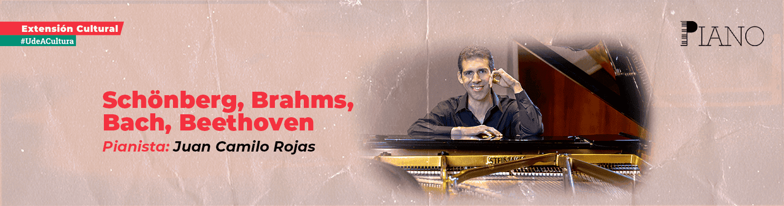Desde Cali nos visita el pianista Juan Camilo Rojas