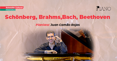 Desde Cali nos visita el pianista Juan Camilo Rojas