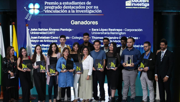 Cinco reconocimientos para la UdeA en los Premios Medellín Investiga 2025