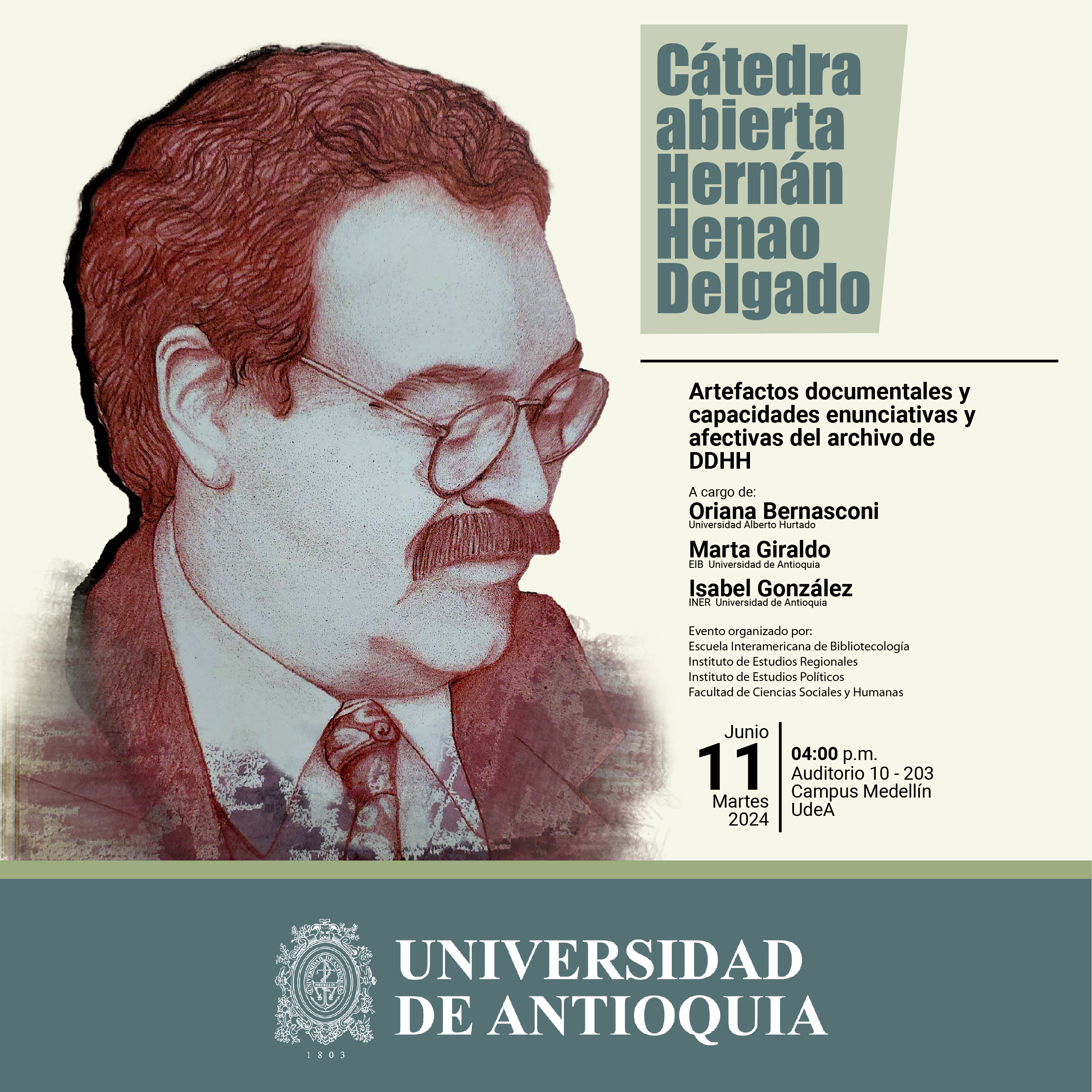Cátedra abierta Hernán Henao Delgado Cátedra abierta Hernán Henao Delgado