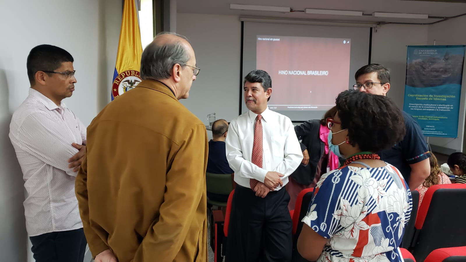 Fotografía del evento de presentación.