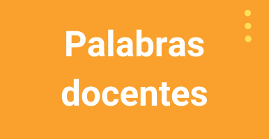 Palabras docentes