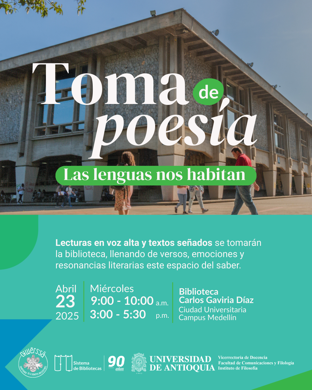 Imagen con título Toma de poesía